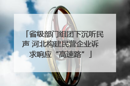 省级部门组团下沉听民声 河北构建民营企业诉求响应“高速路”