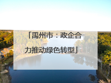 禹州市：政企合力推动绿色转型