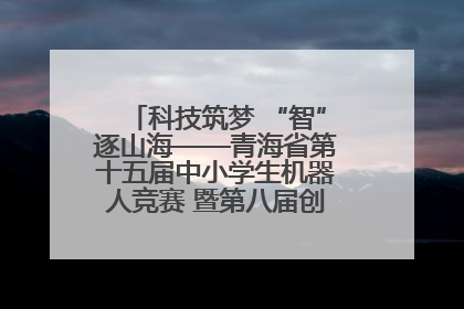 科技筑梦 “智”逐山海——青海省第十五届中小学生机器人竞赛 暨第八届创新设计大赛见闻
