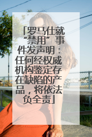 罗马仕就“禁用”事件发声明：任何经权威机构鉴定存在缺陷的产品，将依法负全责