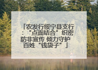 农发行绥宁县支行：“点面结合”织密防非宣传 倾力守护百姓“钱袋子”