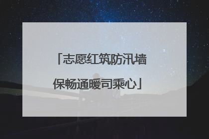 志愿红筑防汛墙 保畅通暖司乘心