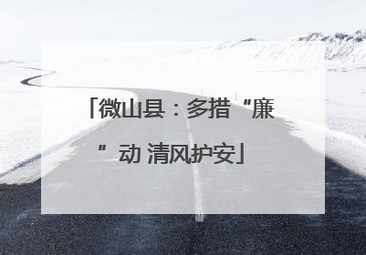 微山县：多措“廉”动 清风护安