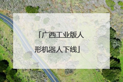 广西工业版人形机器人下线