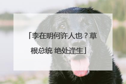 李在明何许人也？草根总统 绝处逢生