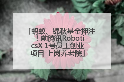 蚂蚁、锦秋基金押注！前腾讯RoboticsX 1号员工创业项目 上岗养老院