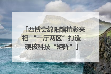 西博会绵阳馆精彩亮相 “一厅两区”打造硬核科技“矩阵”