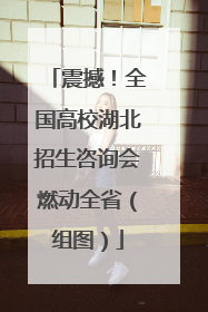 震撼！全国高校湖北招生咨询会燃动全省（组图）