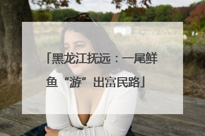 黑龙江抚远：一尾鲜鱼“游”出富民路