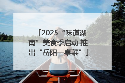2025“味道湖南”美食季启动 推出“岳阳一桌菜”