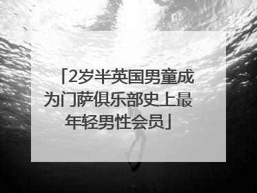 2岁半英国男童成为门萨俱乐部史上最年轻男性会员