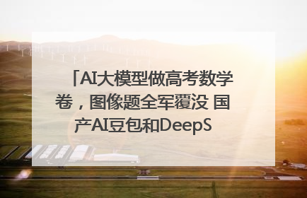 AI大模型做高考数学卷，图像题全军覆没 国产AI豆包和DeepSeek均得分144